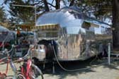 Front End of Classic 1952 Airstream Cruiser Trailer